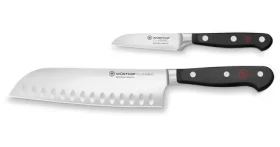 Wüsthof CLASSIC / Sada nožov / 2 ks / Santoku 17 cm / nôž na zeleninu 8 cm (1120160201)