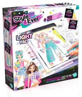 STYLE4EVER Návrhárska sada s LED podložkou