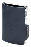 Kožená mini peňaženka Mondraghi Silhouette Classic Deer Blue