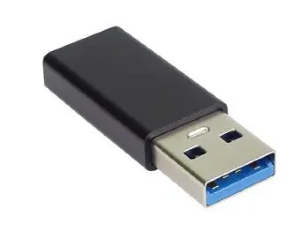 PremiumCord redukcia USB 3.0 A(M) - USB-C(F) čierna / Redukcia / USB 3.0 (8592220023270)