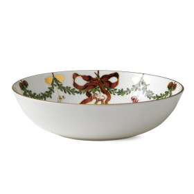 Royal Copenhagen Vianočná porcelánová misa Star Fluted Christmas 24 cm