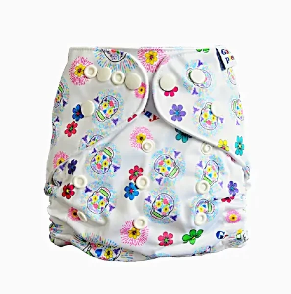 GaGa's Vrchné nohavičky Lebky na patentky (8594197443372)