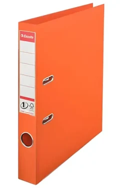 Esselte No.1 Power oranžová / Pákový zakladač / A4 / 50 mm / Plast (811440)