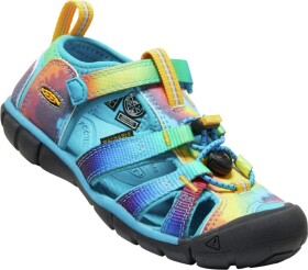 Detské sandále KEEN SEACAMP II CNX vivid blue/original tie dye - 30