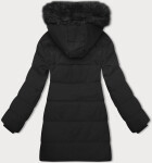 Čierna dámska zimná bunda s kapucňou J Style (16M9099-392) odstíny černé L (40)