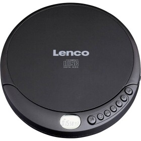 Lenco CD-010 čierna / prenosný CD prehrávač / 3.5 mm jack / CDamp;CD-Ramp;CD-RW (CD-010)