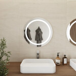Zrkadlo s LED osvetlením Naturel Iluxit 67x67 cm ZIL6767KLEDBV ZIL6767KLEDBV