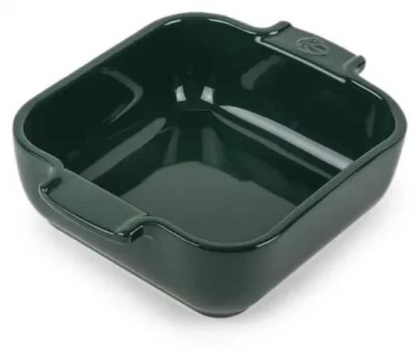 Peugeot APPOLIA Miska na zapekanie Green 18 cm / Zapekací riad / štvorcová (PG-62149)