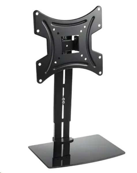 Fiber Mount FM46 / Držák pro TV a monitor / 15-42" / VESA 75x75-200x200 / nosnost 20 kg / s poličkou (FM46)