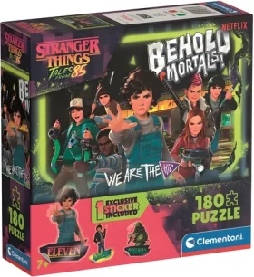Clementoni Puzzle Stranger Things Tales from '85: Pozrite, smrteľníci!