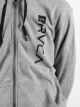 RVCA CAGE HEATHER GREY pánska mikina - M