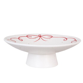 Strömshaga Kameninová miska na podstavci Viola Bow 16 cm