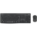 Logitech MK295 Slim Combo Graphite / Bezdrôtová sada klávesnice a myši / CZ layout / USB nanoprijímač (920-009808)