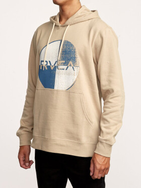 RVCA LOGO PACK DUST YELLOW pánska mikina - L