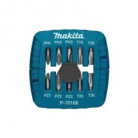 Makita P-70166 / Sada bitov s upnutím šesťhran 1/4" / 10 ks (P-70166)