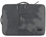 4smarts AirCushion Multi Sleeve 15" sivá / Puzdro na notebook / do 15" / nylon / vrecko na tablet do 10" (541072)