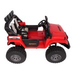 Mamido Elektrické autíčko Extreme Sport 4x4 s premenlivou veľkosťou červené