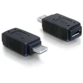 DeLock redukcia micro USB A+B samica na micro USB A samec (65032)