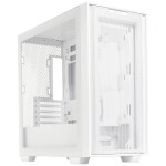 Asus Case A21 čierna / mITX / mATX / bez zdroja / GPU 380mm / 2x USB / Priehľadná bočnica (90DC00H0-B09000)