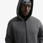 Mikina Nike Tech Men's Fleece Full-Zip Hoodie Anthracite/ Black XS