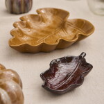 Ib Laursen Keramická miska Shaped Leaf