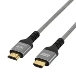 EFB sivá / HDMI kábel / High Speed s Ethernetom / 4K 60Hz / 5 m (HDMI-20-00005)