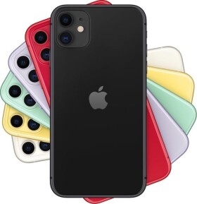Apple Apple iPhone 11 15,5 cm (6.1") Dual SIM iOS 14 4G 128 GB Čierny