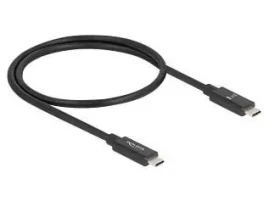 DeLock / Kábel USB-C - USB-C / Thunderbolt 4 / PD 240W / 50cm / 8K 120Hz (81210)