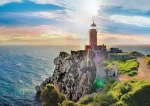 Trefl - Puzzle - Maják Melagavi, Grécko