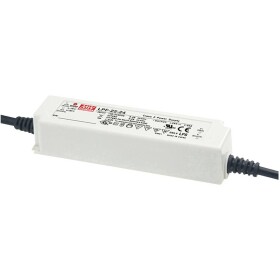 MEAN WELL LPF-25D-30 LED driver, napájací zdroj pre LED konštantné napätie, konštantný prúd 25.2 W 0.84 A 16.5 - 30 V/DC stmievateľný, PFC spínacie obvod,; LPF-25D-30