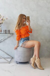 Dámska blúzka 5435 oranžová - Kesi UNI