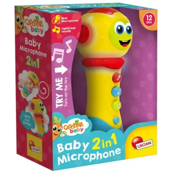 Liscianigioch Carotina Baby - Detský mikrofón 2v1