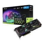 PNY GeForce RTX 5060 Tí ARGB Epic-X OC 16GB / 2407 - 2692Mhz / 16GB GDDR7 / 128bit / 1x HDMI + 3x DP / 600W (8) (VCG5060T16TFXXPB1-O)