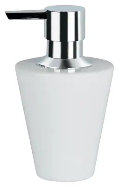 Spirella MAX Light dávkovač mydla biely / porcelán / 250 ml