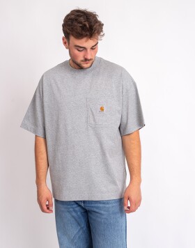 Carhartt WIP S/S Work Pocket T-Shirt Grey Heather L