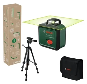 BOSCH PLL 360-1G Set / Čiarový laser + statív / samonivelačný 360° / zelený lúč / max. 30 m / ±0,4 mm/m / USB-C (0603663MZ1)