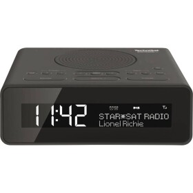 TechniSat DigitRadio 51 rádiobudík DAB+, FM AUX antracitová; 0000/4981