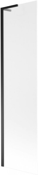 MEXEN/S - Next L vaňová zástena FIX 60 x 150, dekor, čierna 895-060-000-03-30-70