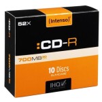 Intenso CD-R 700MB 52x, 10ks