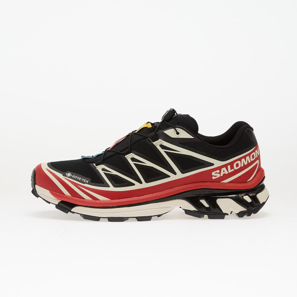Tenisky Salomon XT-6 GTX Black/ Flame Scarlet/ Vanila EUR 36 2/3