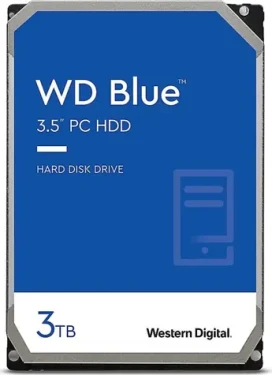 WD Blue 3TB / HDD / 3.5 SATA III / 5 400 rpm / 256MB cache / 2y (WD30EZAZ)