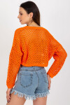 BA SW 9008 jumper.35P oranžová jedna velikost