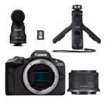 Canon EOS R50 + RF-S 18-45mm Creator Kit čierna / Fotoaparát / CMOS snímač / 4K video / Dotykový LCD (5811C035)