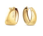 Calvin Klein Elegantné pozlátené náušnice Modern Purity 35000832