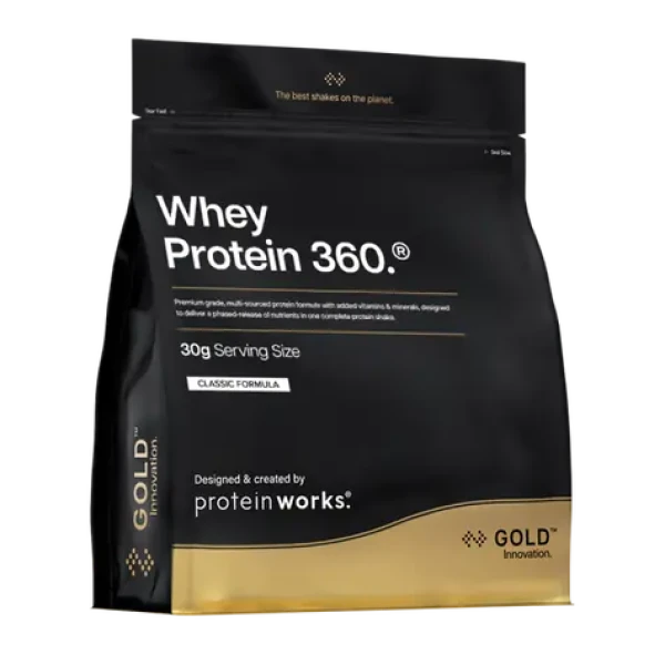 Whey Protein 360 ® - The Protein Works (čokoládový hodváb, 600 g) (45829-25-chocolatesilk-600g)