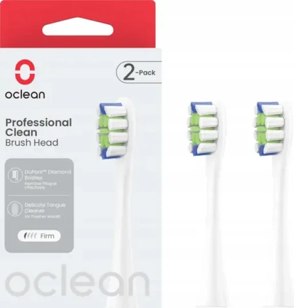 Oclean Professional Clean (2ks) / Náhradné hlavice / sonické kefky Oclean (P1C1 W02)