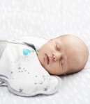 Love To Dream Swaddle UP Warm - Zavinovačka, veľkosť M, biela - 1 FÁZA, 3-6m, 6-8kg