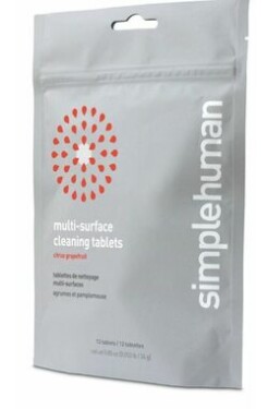 Simplehuman Univerzálne čistiace tablety citrus-grapefruit 12ks (CT2100)