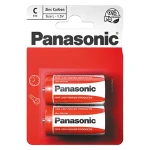 Panasonic Zinkouhlíková batéria C 2 ks / Batéria / Zinkouhlíková / 1,5 V