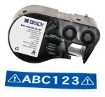 BRADY páska pre tlačiarne M410/BMP41/M510/BMP51/BMP53/M511 modrá/biela / Páska do tlačiarne štítkov / Vinylová / 2,54 cm (M4C-1000-595-BL-WT)